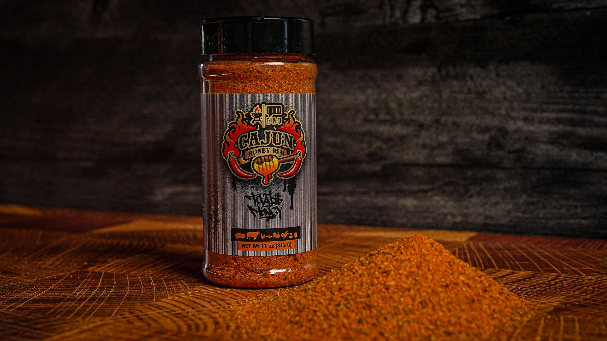 Cajun Honey Rub