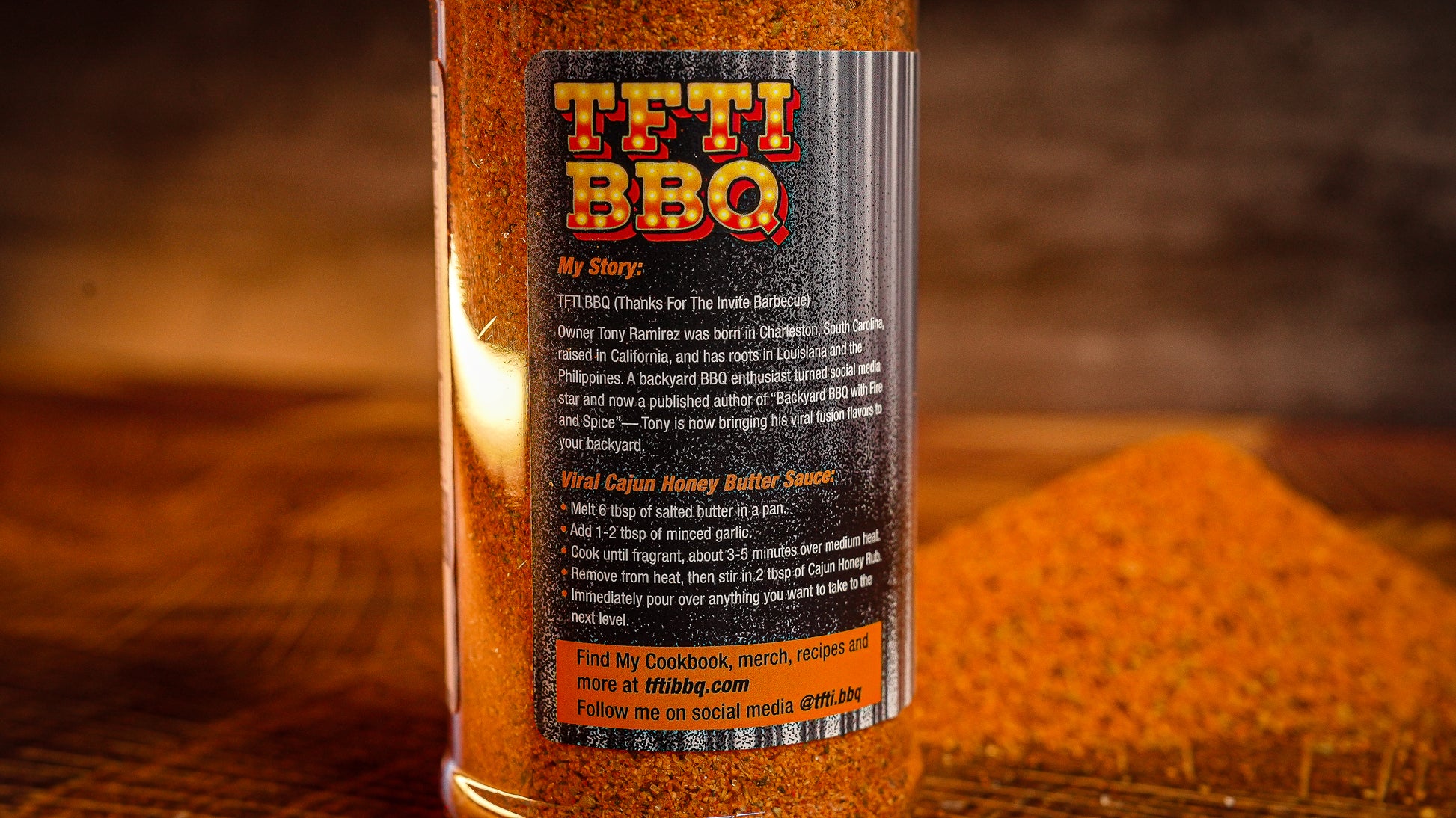 Cajun Honey Rub